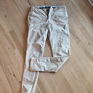 Abercrombie & Fitch Light Tan Chinos